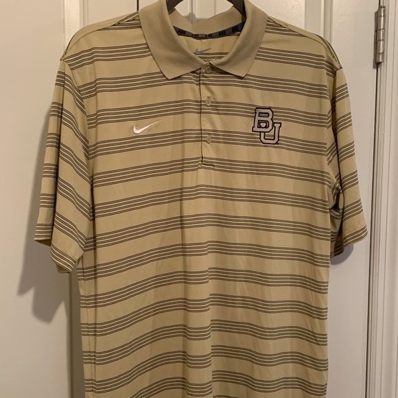 Baylor University Nike Dri Fit Polo Size Large - Picture 2 of 6